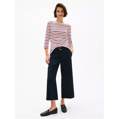 Stripe Boatneck T-Shirt