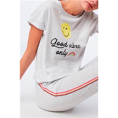 Camiseta Constance Gris claro