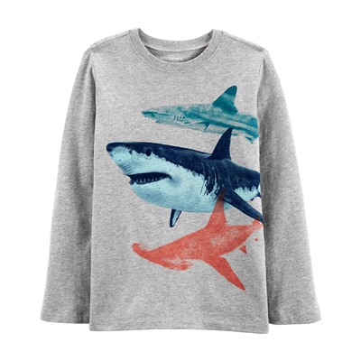 Carter's | Kid Robot Shark Jersey Tee