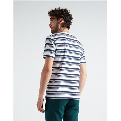 Striped T-shirt, Men, Multicolour