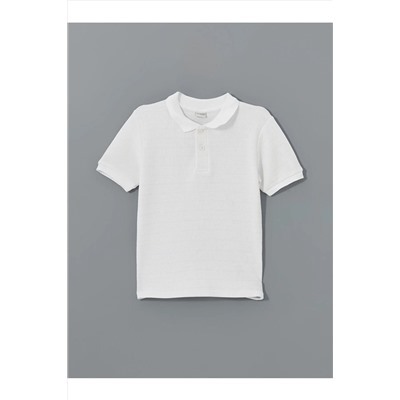 LC Waikiki, Yeni Sezon Polo Yaka Dokulu Erkek Cocuk Tisort - S55738Z4