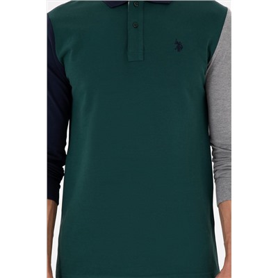 Erkek Koyu Yeşil Sweatshirt