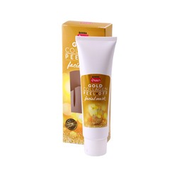 Маска-пленка для лица Banna с коллагеном омолаживающая 120 мл/ Banna Peel off facial mask gold collagen 120 ml