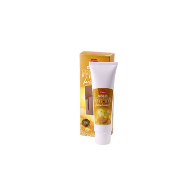 Маска-пленка для лица Banna с коллагеном омолаживающая 120 мл/ Banna Peel off facial mask gold collagen 120 ml