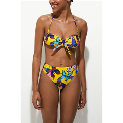Top bikini nudo mariposas