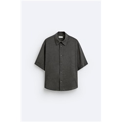 CAMISA JACQUARD CON LYOCELL