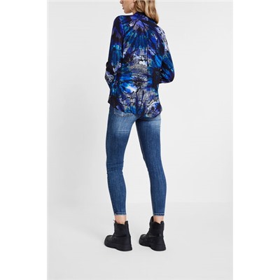 Blusa estampado mandala galactic