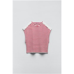 STRIPED RUSTIC T-SHIRT
