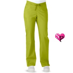 UA Butter-Soft STRETCH Scrubs PETITE Women's Drawstring Pant with Back Elastic