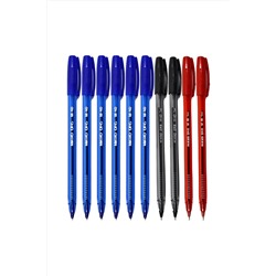 Mikro M-40 Tükenmez Kalem 1.0 Mm 3 Renk Set 10'lu MIKROM4010DT
