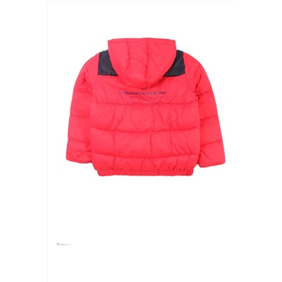 Anorak con capucha Hidimiki Rojo