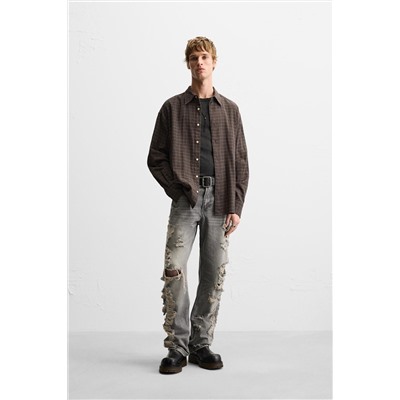 CAMISA RELAXED FIT ESTRUCTURA