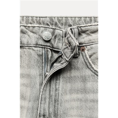 MID-RISE TAILORED BALLOON JEANS