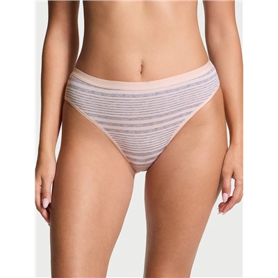 Stretch Cotton Rib Brief Panty