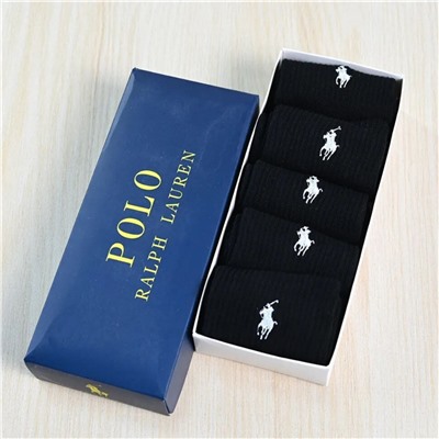 Упаковка из пяти пар мужских и женских зимних хлопковых носков RALPH LAURE*N