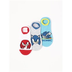 PACK DE 3 PARES DE CALCETINES TIPO INVISIBLE SONIC™ | SEGA