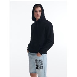 Baggy-Shorts mit Druck