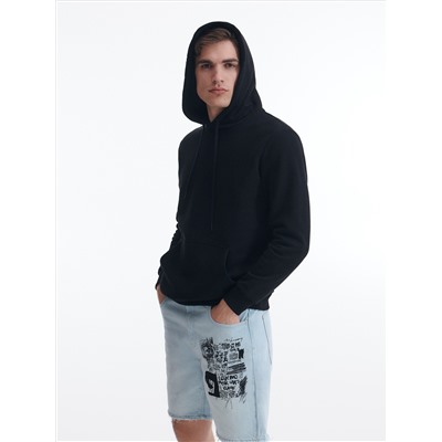 Baggy-Shorts mit Druck