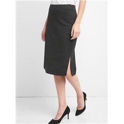 Ponte pencil skirt