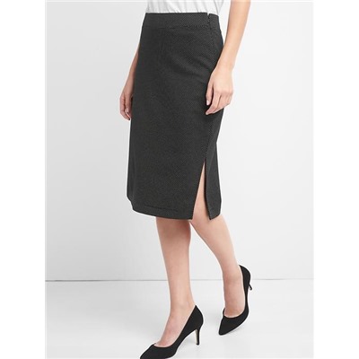 Ponte pencil skirt