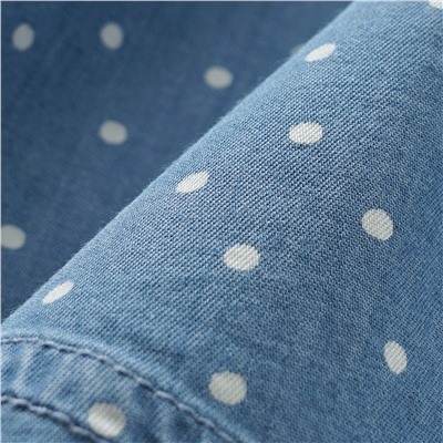 Mädchen Kleid im Denim-Look