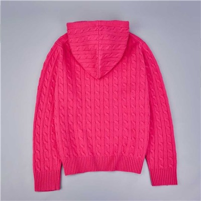 Женский вязаный свитер с капюшоном  RALPH LAURE*N ОРИГИНАЛ!