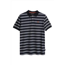 Bad Bear, Rule Erkek Lacivert Polo Yaka Tişört