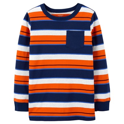 Striped Pocket Tee