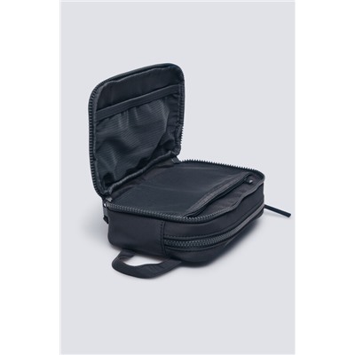 Neceser poliéster reciclado gris