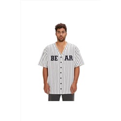 Bad Bear, 24.01.30.001 Homer Shirt Beyaz