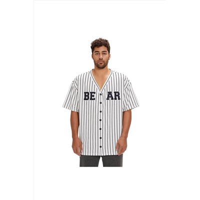 Bad Bear, 24.01.30.001 Homer Shirt Beyaz