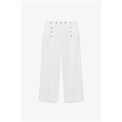 ZW COLLECTION BUTTON TROUSERS