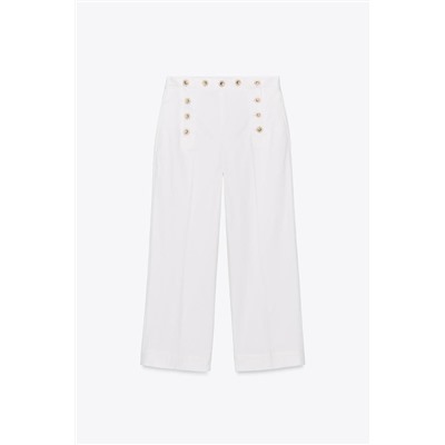 ZW COLLECTION BUTTON TROUSERS