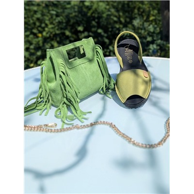 КОМБО Ab.Zapatos • 3106-8 • pistacho +AB.Z · Pelle · Miniflec pistacho АКЦИЯ