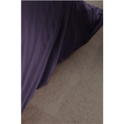 Manon King Size %100 Pamuk Ranforce Düz Nevresim - Mor