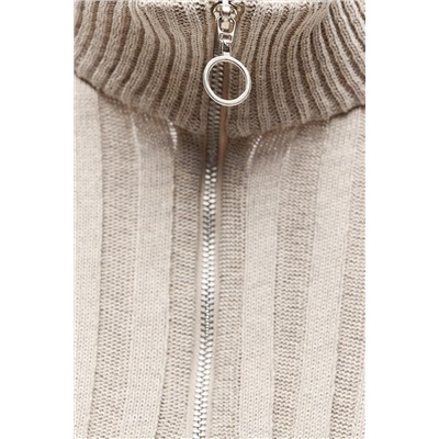 ZIP-UP GILET T-SHIRT