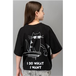 Детская футболка оверсайз Happyfox