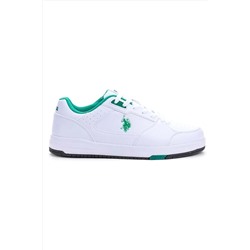 U.S. Polo Assn. U.S. Polo Assn Presto Erkek Spor Ayakkabı BEYAZ-YEŞİL KCMN-AST06410