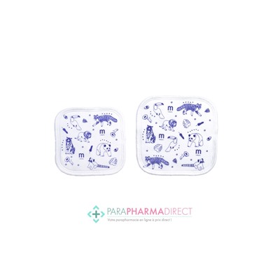 Mustela Kit Eco-Lingettes Réutilisables & Lavables x10 lingettes