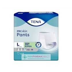 Tena Proskin Pants Sous-Vêtement Absorbants Super Taille L x12