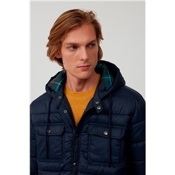 Anorak con capucha Azul marino