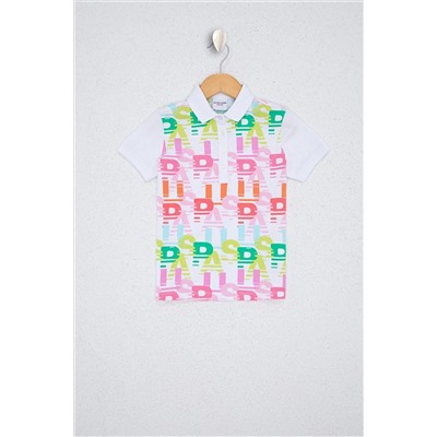 U.S. Polo Assn., Beyaz Kız Çocuk T-Shirt