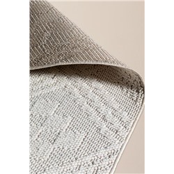 Rayford Saçaklı Halı - Kemik - 80x300 cm