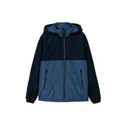 Chaqueta con capucha Azul noche