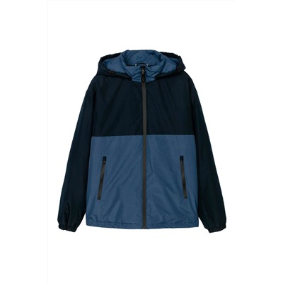 Chaqueta con capucha Azul noche