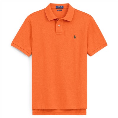 CUSTOM-FIT MESH POLO SHIRT