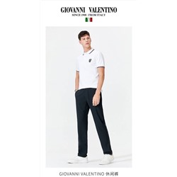 Мужские эластичные деловые брюки Giovanni Valentino  Материал 89,2 полиэфирное волокно, 10,8 % спандекс
