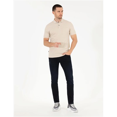 Taş Regular Fit Polo Yaka Basic Tişört