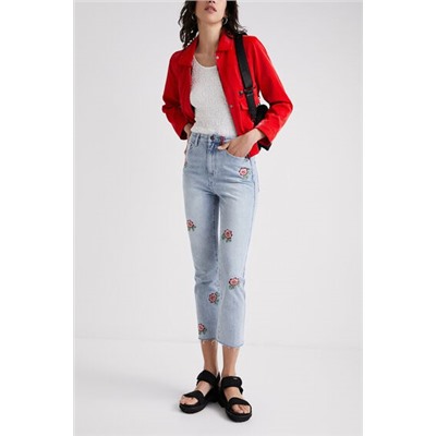 Chaqueta PU bolsillos