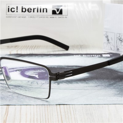 IB00024 - Оправа ic!Berlin Lior A. gun metal + футляр